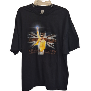 Gildan Black Killer Queen Tribute Graphic T-Shirt